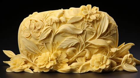 Premium AI Image | A Photo of Butter Sculpture