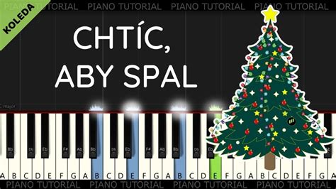 Cht C Aby Spal V No N Koleda Piano Tutorial Jak Hr T Youtube