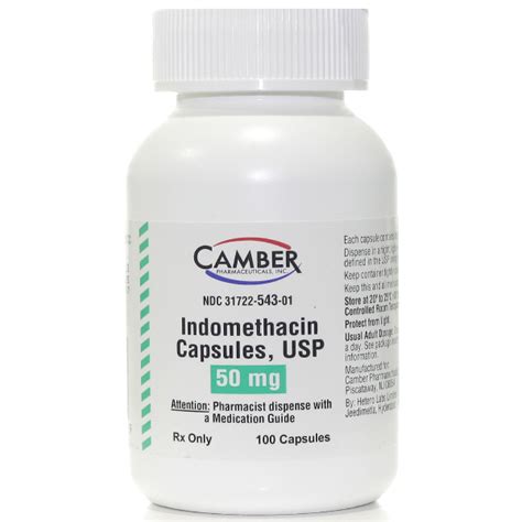 INDOMETHACIN 50MG - RX Products