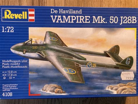 Se produkter som liknar Revell De Havilland Vampire M på Tradera