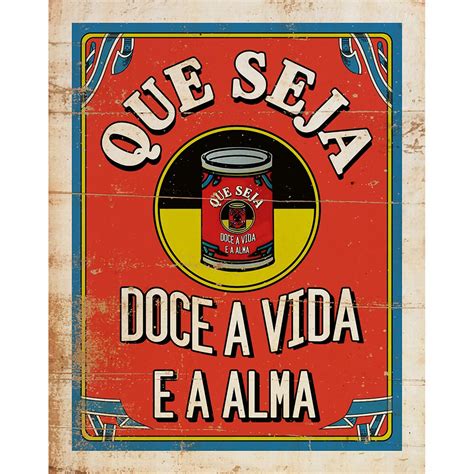 Placa Decorativa Em Mdf Rotulo Que Seja Doce A Vida Shopee Brasil