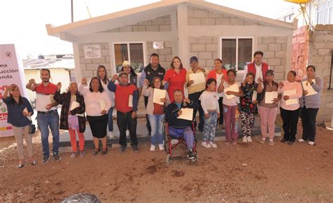 Entrega Gobierno De San Mateo Atenco Casas A Familias En Pobreza