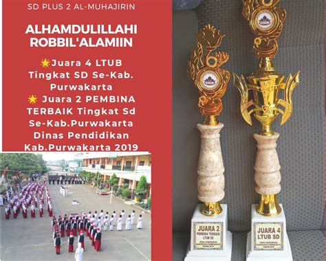 SD PLUS 2 AL MUHAJIRIN PURWAKARTA Juara Lomba LTUB Dan Pembina Terbaik