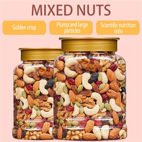 Healthy Instant Daily Nuts Mixed Nuts Mixed Roasted Nuts Snacks Almonds