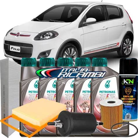 Kit Revisão Selenia K Pure 5w30 Fiat Palio 1 6 16v Etorq Parcelamento