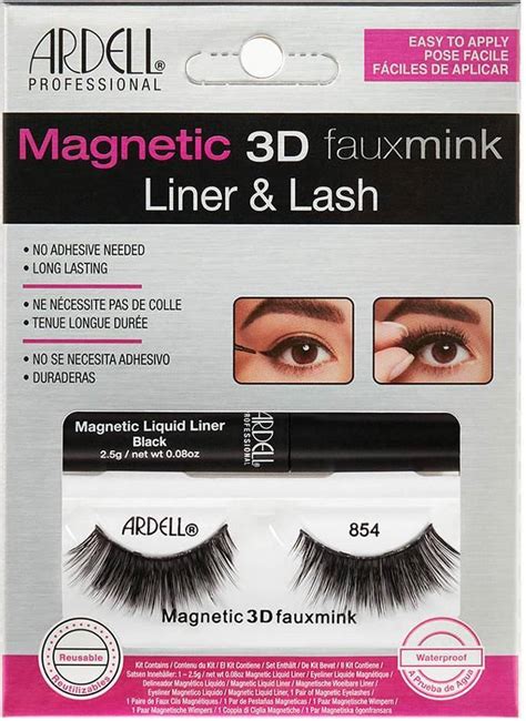 Ardell Magnetic 3D Faux Mink Lashes Liner And Lash Kit 854 Pris