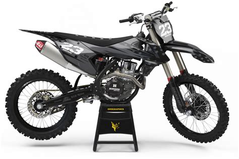 KTM MX Graphics Kit NATION OMXGraphics All Models