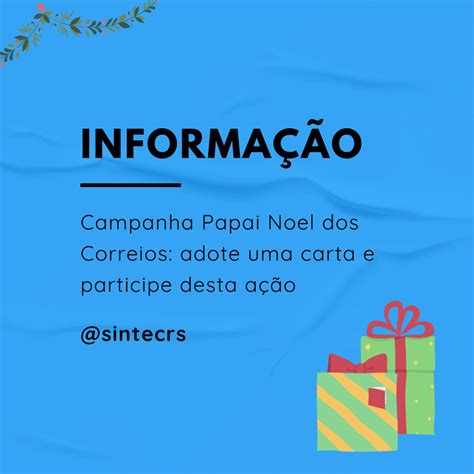 Campanha Papai Noel Dos Correios é Você Quem Tira Sonhos Do Papel