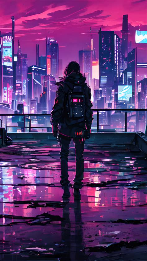 Cyberpunk Sci-Fi City 4K #3371m Wallpaper PC Desktop