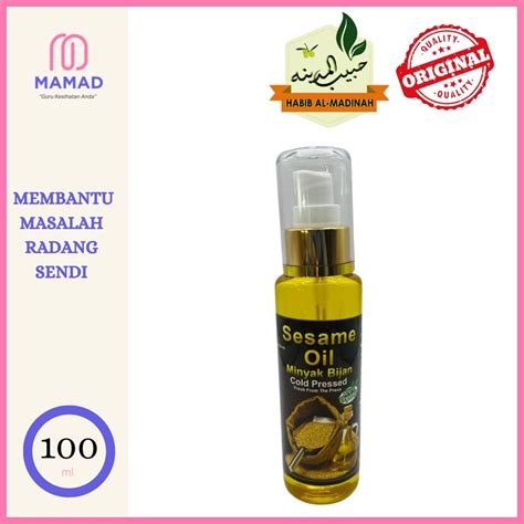 Minyak Bijan Sesame Oil Ml Habib Almadinah Shopee Malaysia