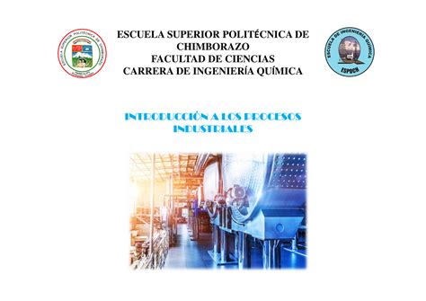 Introducci N A Los Procesos Industriales Introducci N A Los