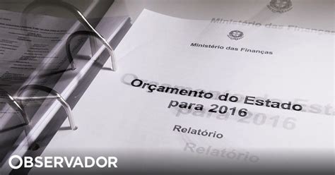 Guia para ler o Orçamento do Estado Observador