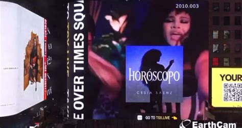 Hondureña Cesia Saénz volvió a aparecer en las pantallas de Times Square