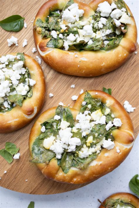 Gefüllte Spinat Brezeln mit Feta TRYTRYTRY