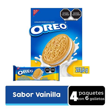 Galletas Oreo Sabor Vainilla G Walmart