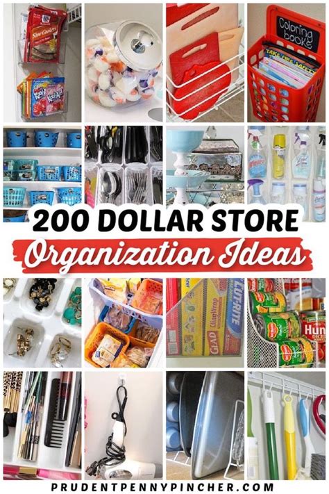 200 diy dollar tree organization ideas – Artofit