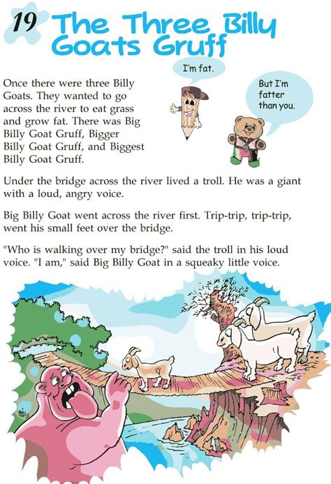 Grade 2 Reading Lesson 19 Fables And Folktales The Three Billy Goats