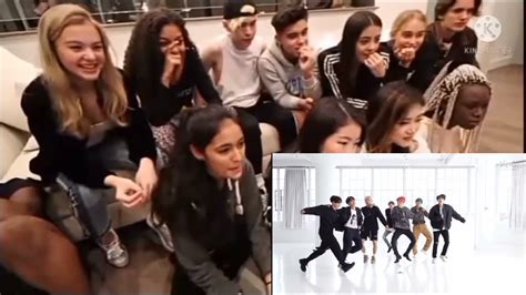 NOW UNITED REAGINDO A BTS YouTube