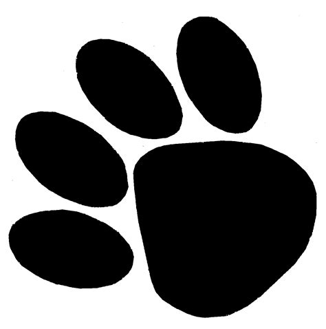 free clipart wolverine paw print - Clipground