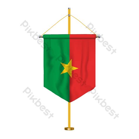 Burkina Faso Flag With Transparent Background PNG Images | AI Free ...