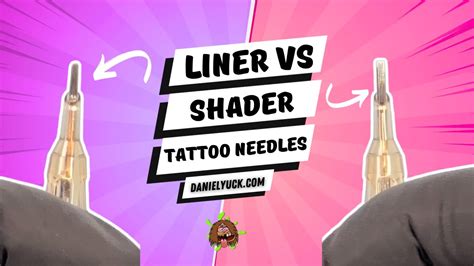 Liners Vs Shaders Tattoo Needles Youtube