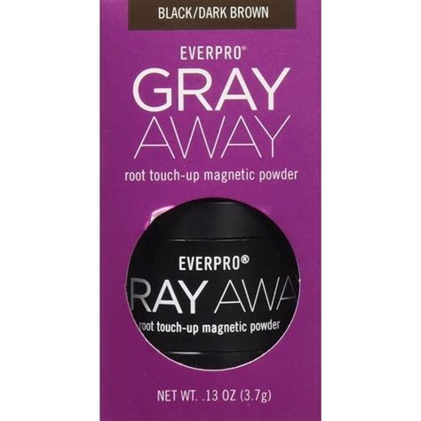 Amazon Gray Away Root Touch Up Magnetic Powder Hair Color Black