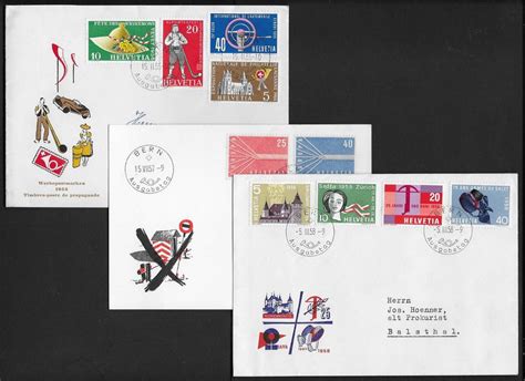 Werbe Europa Fdc Set Illust Bern Et O Top Ab Kaufen Auf