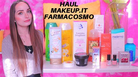 Mega Haul Makeup It E Farmacosmo Nuovi Prodotti Per La Cura Del Viso