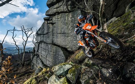 Motorrad Vergleich Ktm Exc F Vs Husqvarna Te I Rockstar