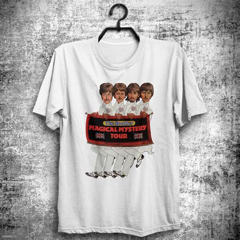 Tshirt Magical Mystery Tour T Shirt The Beatles Your Mother Should Know I Am The Walrus