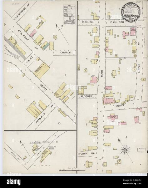 Rocky mount virginia map hi-res stock photography and images - Alamy