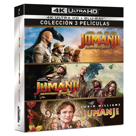 Jumanji Pack Jumanji 1995 Bienvenidos A La Junga Siguiente Nivel