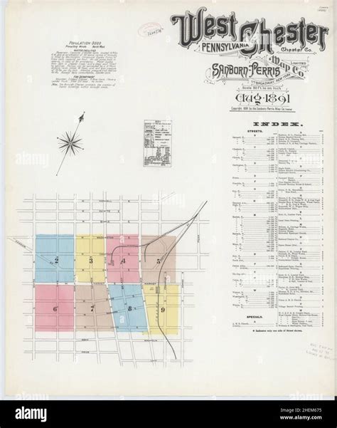 Mapa De West Chester Fotografías E Imágenes De Alta Resolución Alamy