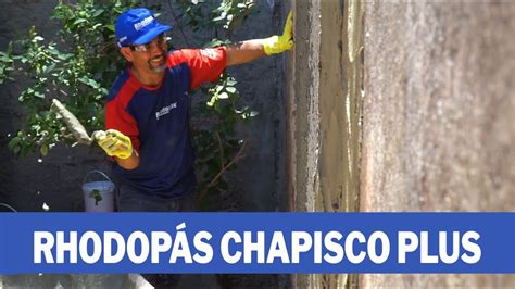 Impermeabilizante Rhodop S Chapisco Plus Adesivo Plastificante