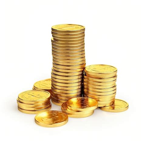 Premium Photo Stacks Of Gold Coins