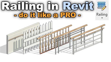 Revit Railing - Beginner to PRO Tutorial - Dezign Ark