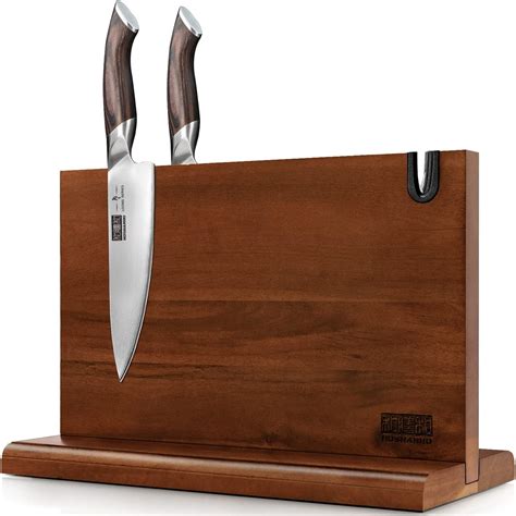 Amazon Stylish Large Magnetic Knife Holder Holds 16 Knives