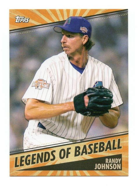 2021 Topps Opening Day Legends Of Baseball LOB15 Randy Johnson