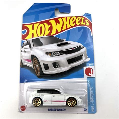 Машинка Hot Wheels Bargain price 2023 21X white SUBARU WRX ST1 купить с доставкой по выгодным