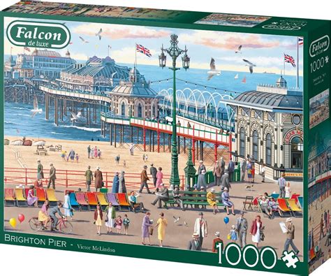 Falcon De Luxe Legpuzzel Brighton Pier Stukjes Legpuzzels