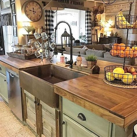 ARMOIRE DE CUISINE PRIX 35 Astonishing Farmhouse Kitchen Design Ideas