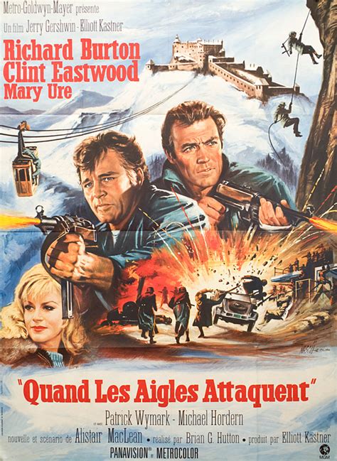 Where Eagles Dare 1969 French Grande Poster - Posteritati Movie Poster ...