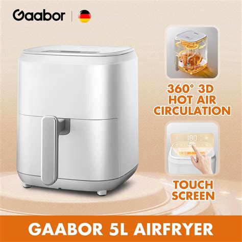 Gaabor Air Fryer L L L L Multi Function Oil Free Oven No Smoke