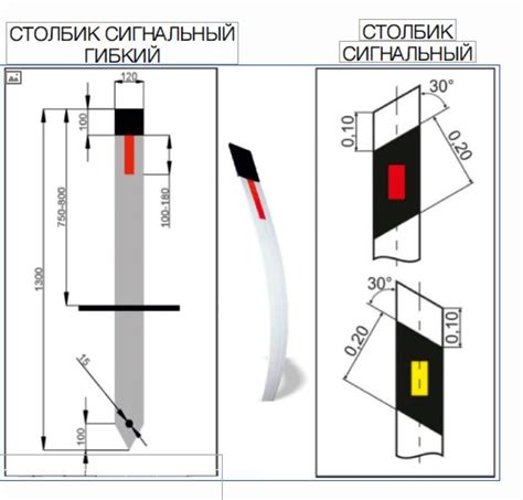 Столбики сигнальные дорожные купить в Бресте, цена