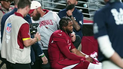 Kyler Murray Carted Off In Arizona After Non Contact Injury Video