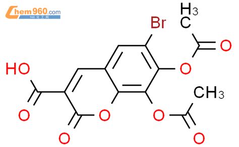 122235 00 1 2H 1 Benzopyran 3 Carboxylic Acid 7 8 Bis Acetyloxy 6