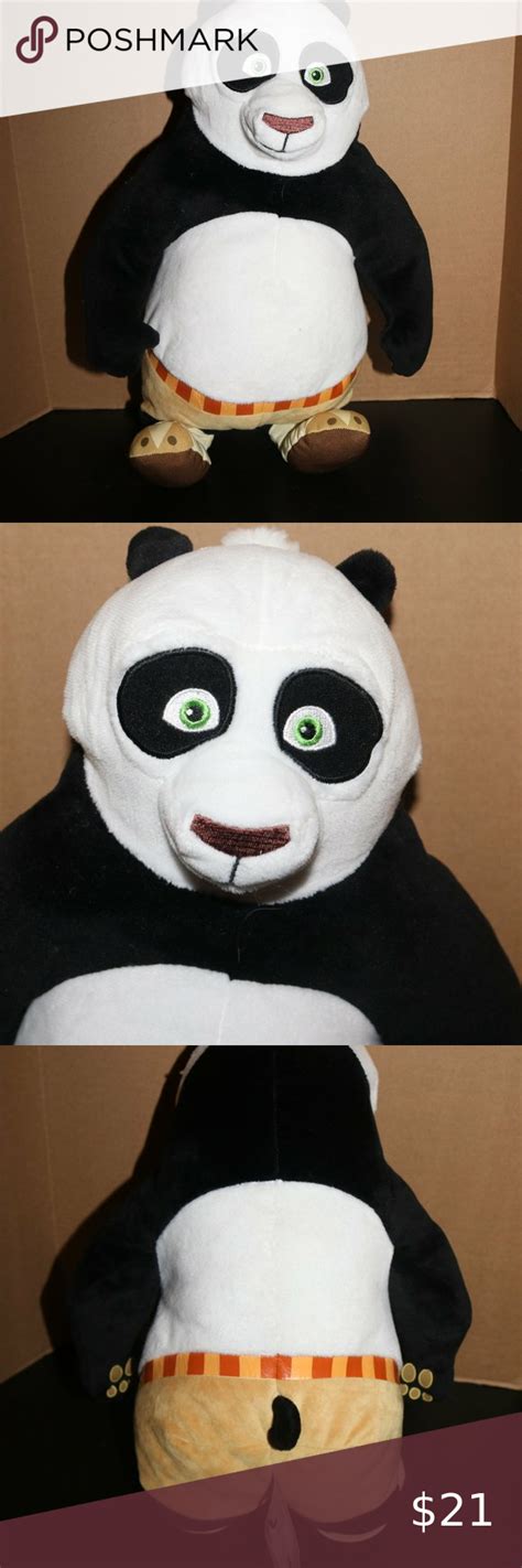 DreamWorks Kung fu Panda plush 18 inches tall clean | Kung fu panda ...