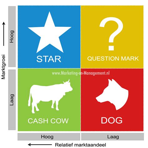 BCG matrix uitleg - Hoe maak je een BCG-matrix?