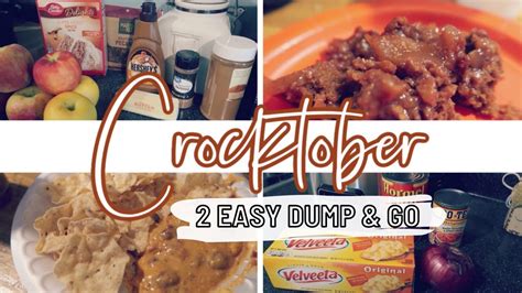 Dump Go Crockpot Appetizers Quick Easy Crockpot Recipes