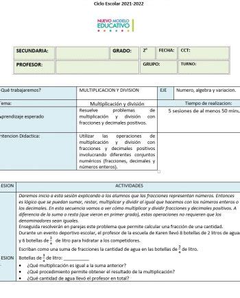 Planeaci N Ingles Trimestres Plan Programa Pnieb